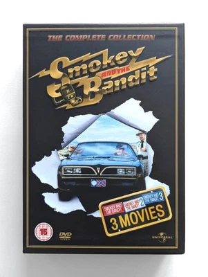 Smokey and the Bandit complete collection DVD (2005) regn 2, 4 PAL Burt Reynolds - Image 1 of 4