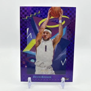 DEVIN BOOKER 2024-25 Topps Finest #277 Rare Parallel Purple XFractor /75 - Bild 1 von 2