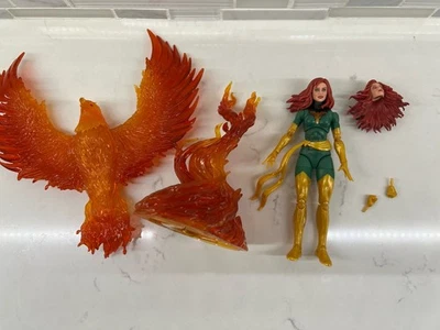 Figura Suelta Marvel Legends X-Men Jean Grey - Phoenix Force Deluxe 6" COMPLETA Foto 1 de 4