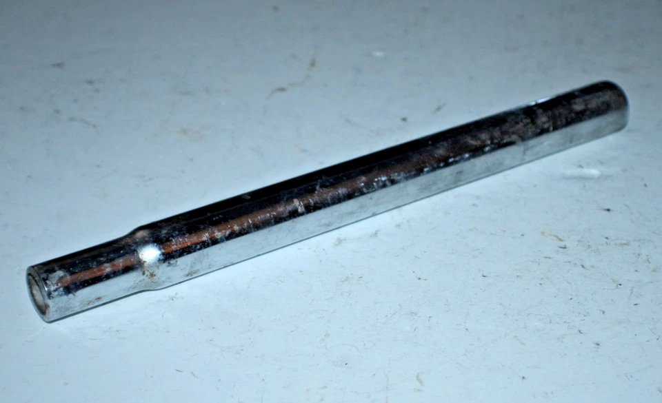 Tubo de asiento de tija de sillín Kalin vintage 300/26,2 mm 0 desplazamiento plateado acero Cruiser híbrido Foto 1 de 4