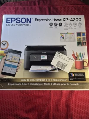 Epson Expression Home XP-4200 Wireless Color All-in-One Printer - Image 1 of 4