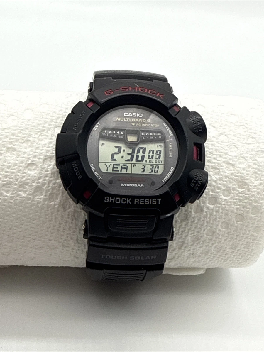 CASIO G-Shock GW-9010MB MUDMAN Men's All-Black Solar Watch from