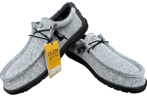 Hey Dude Wally Men’s Stretch Slip-on Shoes Color Dark Web Size 13 - Picture 1 of 4