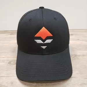goHUNT Hat Cap Snap Back Black Trucker Mesh Embroidered Logo Mens Richardson 112 - Picture 1 of 8