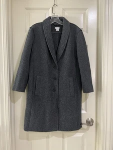 Abrigo mujer j crew mezcla lana talla 8 - Imagen 1 de 14