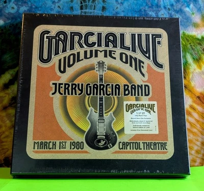 JERRY GARCIA live vol 1 SEALED  5LP BOX SET 3/1/80 capital NOT grateful dead  - Image 1 of 3
