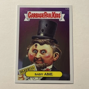 2013 Topps Garbage Pail Kids Chrome Series 1 Baby Abie Lost Card #L2A - Picture 1 of 2