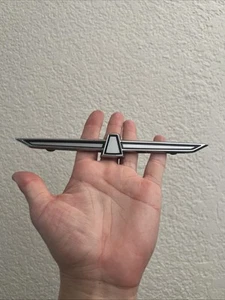 1980s Ford Thunderbird car badge / emblem - part no. E3SB-6320802-AA - -- ---- - Picture 1 of 6