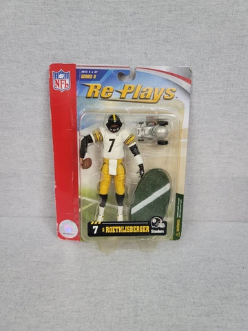 Ben Roethlisberger NFL Pitsburgh Steelers 2006 Re-Plays Series II Figure New Cover