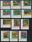 Guinea Paintings of African Legends 12v Matching Corners 1968 MNH