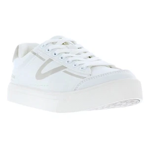 Tretorn Ladies' Hopper Serve Sneakers  - White / Grey Size 8 FREE SHIPPING - Picture 1 of 12