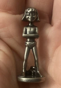 Pewter MOWGLI Jungle Book Monopoly Token Piece Disney 2001 TOKEN REPLACE - Picture 1 of 2