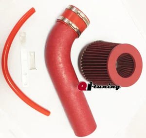 All RED COATED Air Intake Kit & Filter Set For 2010-2011 Kia Soul 2.0L L4 - Picture 1 of 3