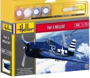 (HEL56272) - Heller 1:72 Gift Set - F6F-5 Hellcat
