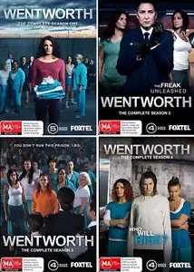 Wentworth : Season 1 2 3 4 (DVD, 17-Disc Set) : NEW - Bild 1 von 1