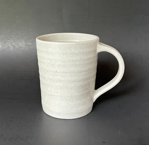 Tazza ceramica fienile FATTORIA gres maculato rustico casale 4,5"H grigio chiaro - Foto 1 di 9