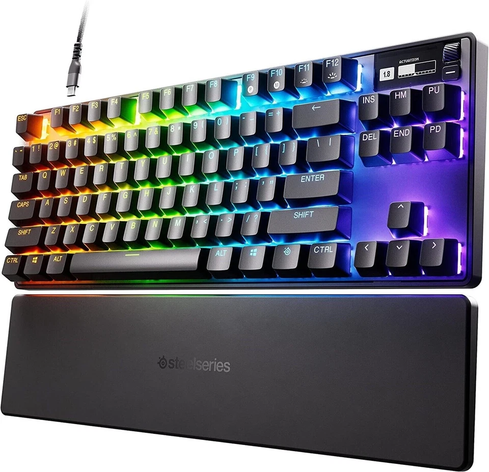 SteelSeries Apex Pro TKL Mechanical Gaming Keyboard - US English