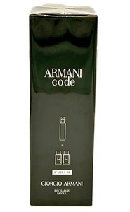 Giorgio Armani Armani Code Parfum 150ml / 5 oz Recharge Refill New in Box - Picture 1 of 2