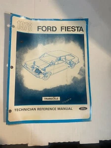 FIX IT  .. FORD  1978 Ford Fiesta Technician Reference Manual - Bild 1 von 1