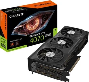 Gigabyte RTX 4070 SUPER GV-N407SWF3OC-12GD GDDR6X PCI-E 4.0 x 16 192 bit HDMI DP - Foto 1 di 6