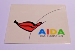 1 AIDA Aufkleber (original) mit Kussmund für AIDA Fans - Das Clubschiff - Bild 1 von 1