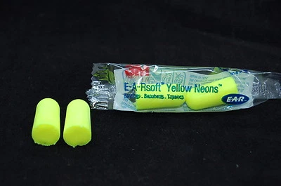 3M E-A-R Soft Yellow Neons Uncorded Earplugs 312-1250,33db, Schaumstoff Ohrstöpsel