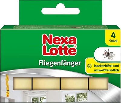 Nexa Lotte Fliegenfänger, zum Bekämpfen von Fliegen mit hoher Klebekraft - Bild 1 von 4