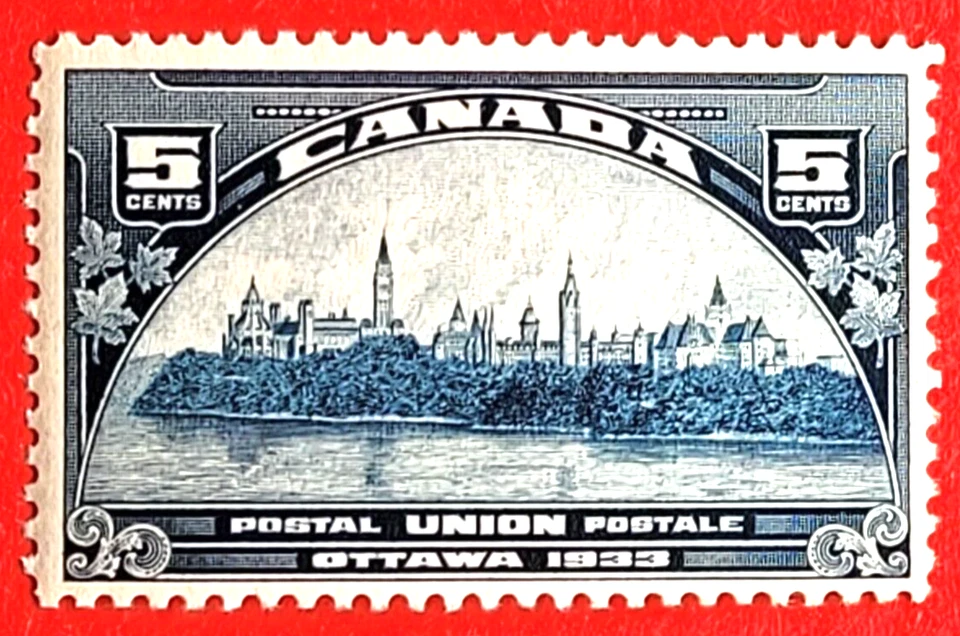 Canada Stamp #202 "Parliament Buildings" MLH VF - Image 1 of 1