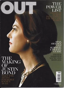 Out Gay Magazine The Power List Justin Bond Thomas Dekker Glenn Greenwald Style - Picture 1 of 12