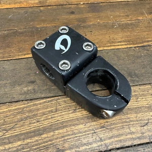 Diamond Back Stem 1 1/8 in Threadless Black Mid Old School BMX 4 Bolt 90s 2000s - Picture 1 of 7