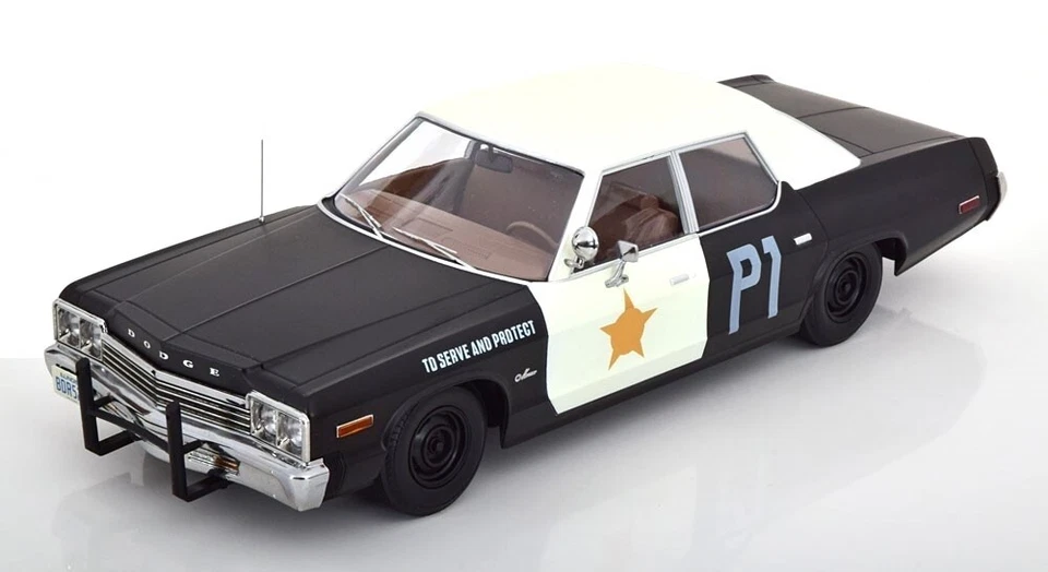 1/18 KK-SCALE - DODGE - MONACO BLUESMOBILE 1974 - LOOK-A-LIKE KKDC181127
