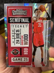 2020-21 Panini Contenders Season Ticket Semifinal #45/99 Christian Wood #48 Mavs - Picture 1 of 3