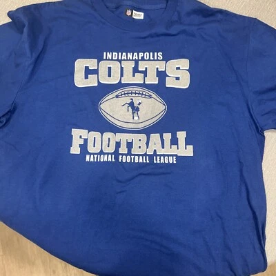 Camiseta Vintage Colts Azul XL Fútbol NFL Súper RARA! Foto 1 de 3