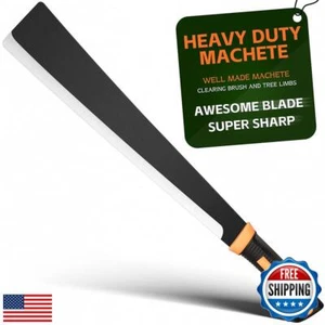 Billhook Sickle Machete for Yard Work Cutting Trees Heavy Duty machetes Mexic - Picture 1 of 5