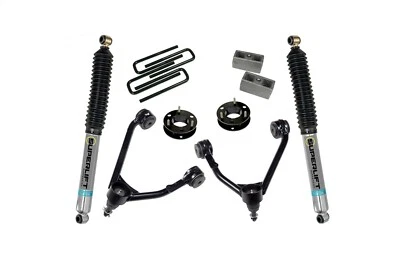 Kit de elevación de suspensión Superlift 3850B con amortiguadores para Sierra 1500 Silverado 1500 Foto 1 de 3