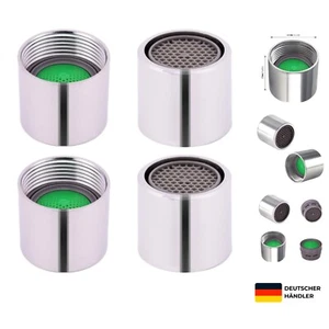4er Set Wasserhahn Perlator M18 Messing ABS-Sieb, Wasser sparen und filtern - Bild 1 von 9