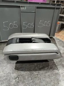 Original BMW 7er E38 Reposabrazos Cuero Gris Con Integración de Teléfono 8211820 - Imagen 1 de 9