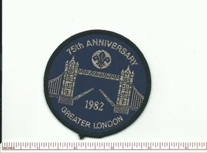 BI SCOUT INGLATERRA 1982 PUENTE TORRE 75 ANIVERSARIO EXPLORANDO GRAN LONDRES!!!! - Imagen 1 de 1