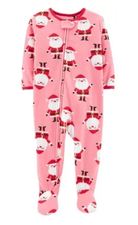 Pijama polar de una pieza Carter’s Child Of Mine Santa niña para dormir, 24 meses Foto 1 de 1