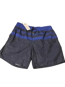 Costume da bagno HOM Navy/Nero Baule da bagno, Taglia M, Nuovi con etichette - Foto 1 di 6