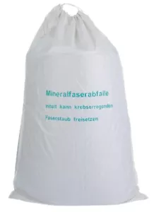 KMF Sack Glaswolle Mineralwolle, 140x220 cm Mineralfaserabfälle,TRGS 521,BIG BAG - Bild 1 von 1