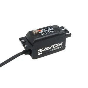 Savox Black Edition Low Profile High Voltage Brushless Digital Servo - Picture 1 of 2