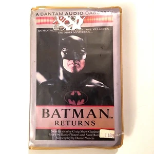 Batman Returns Craig Shaw Gardner Audio Cassettes - Picture 1 of 7