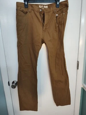 Брюки мужские Ruff Hewn темно-горчичные 34X32 б/у в отличном состоянии - Изображение 1 из 4