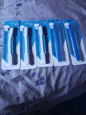 10 Face Mask Ear Saver Protector Strap Extender Hook Extension Silicone 4 colors - Image 1 of 4