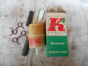 NOS Vintage Kranilator Fuel Gasoline Gas Filter G81 GM Dodge Ford Chevy Marine - Picture 1 of 3