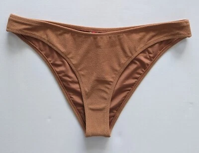 TOMMY HILFIGER cheeky high leg bikini bottoms - copper - BNWT - women XL - Image 1 of 4