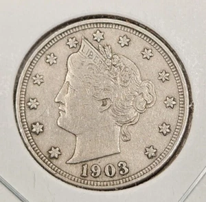 1903 Liberty Head "V" Nickel | CHOICE EXTRA FINE (XF+) - Picture 1 of 2
