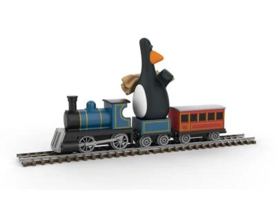 Corgi CC80602 Wallace & Gromit The Wrong Trousers Feathers McGraw & Loco - Image 1 of 3