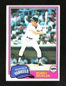 1981 Topps BASEBALL #602 BOBBY MURCER NRMINT NEW YORK YANKEES (SB1) - Picture 1 of 1